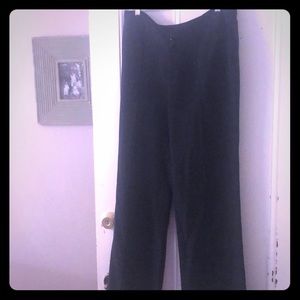 Magashoni stunning black wide legged pants